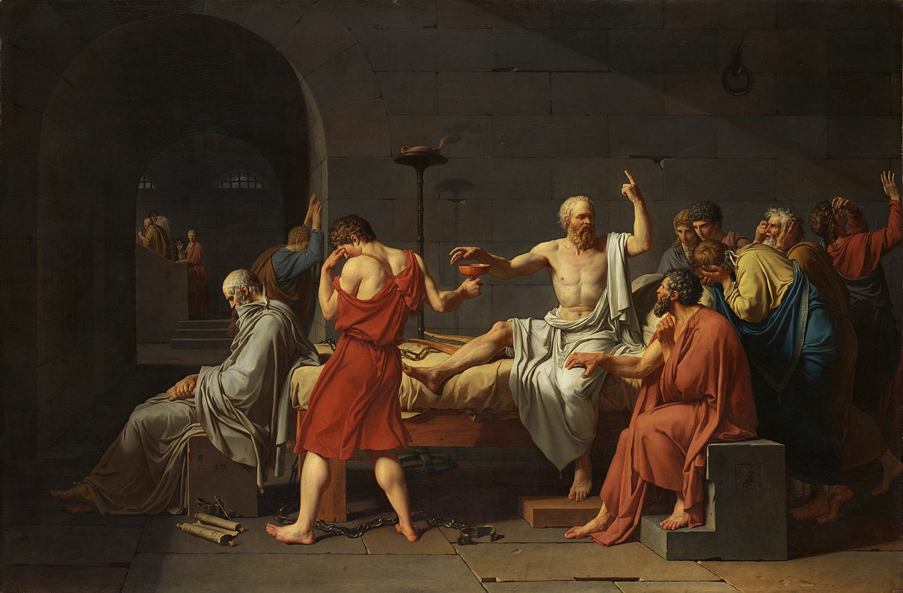 «Смерть Сократа»[1] (фр. La Mort de Socrate) — историческая картина Жака Луи Давида (1787) из собрания Метрополитен-музея (Нью-Йорк, США).